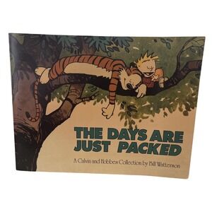 The Days Are‎ Just Packed Calvin and Hobbes Collection Bill Watterson Book